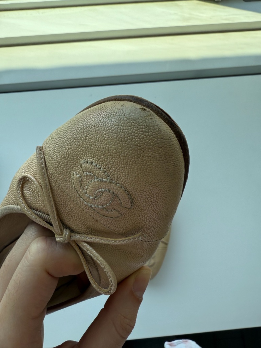 Chanel Beige Flats - Picture 7 of 8